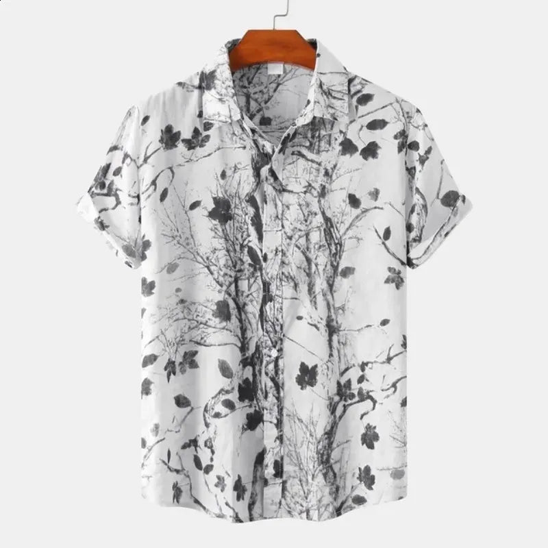 Botanical Print Shirt