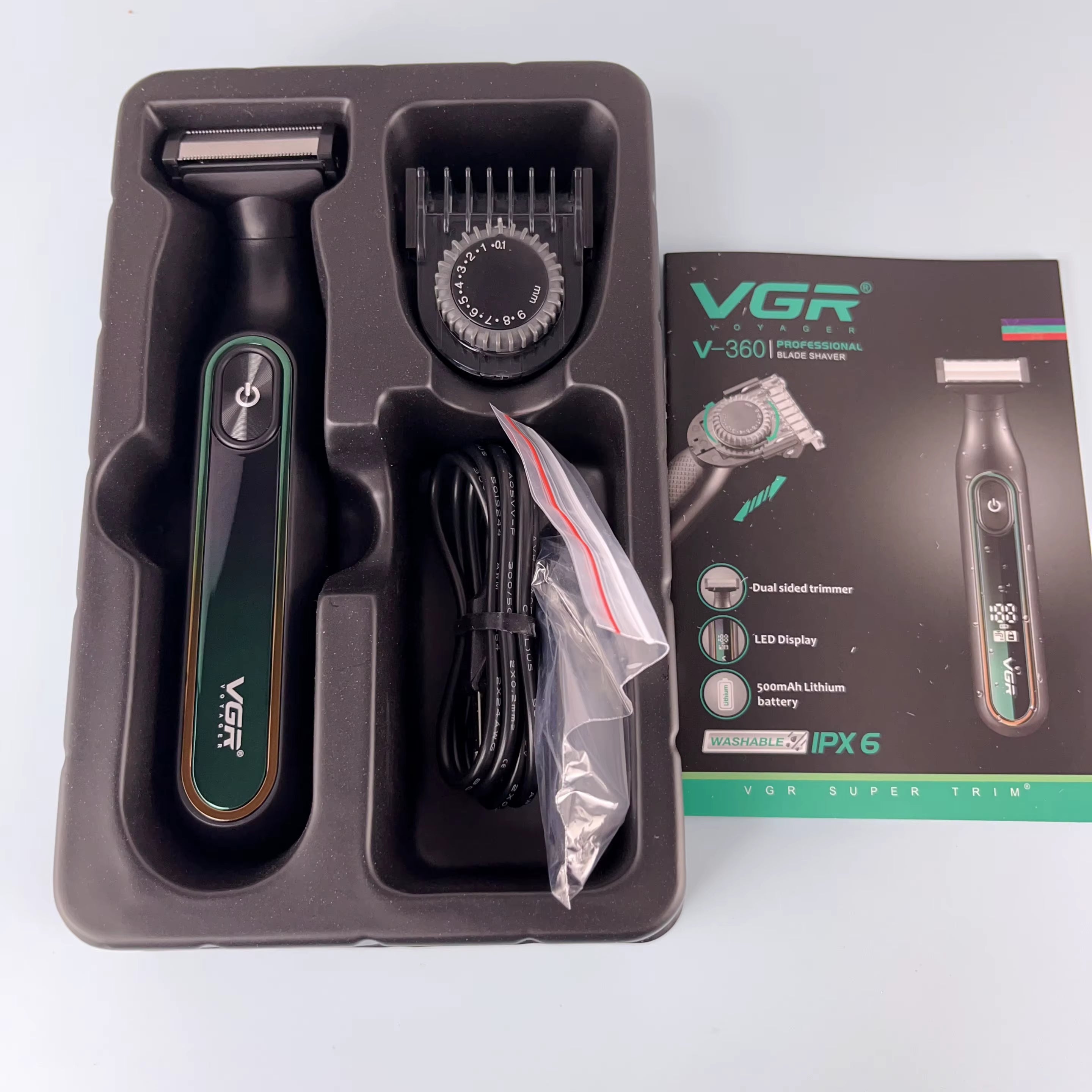 VGR V-360 Waterproof Hair Trimmer for Men